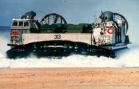 Military Hovercraft - the LCAC with the United States Navy